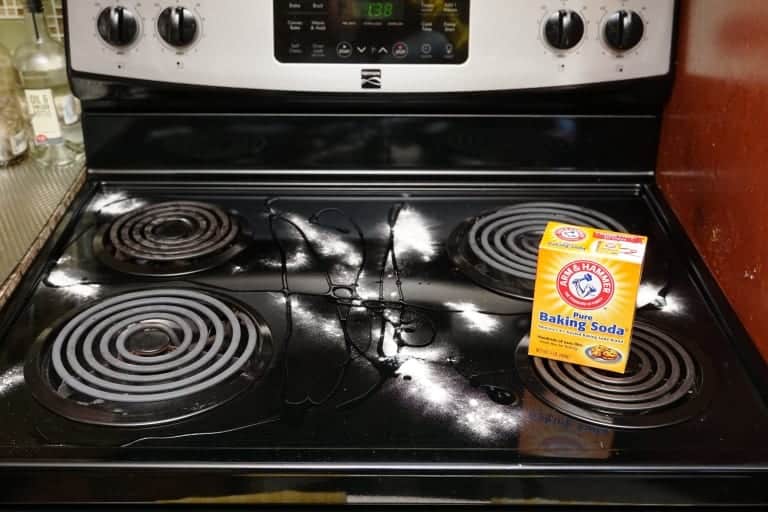 The Quickest And Easiest Way To Clean Your Glass Stove Top Or Any Stove Top In Less Than 2