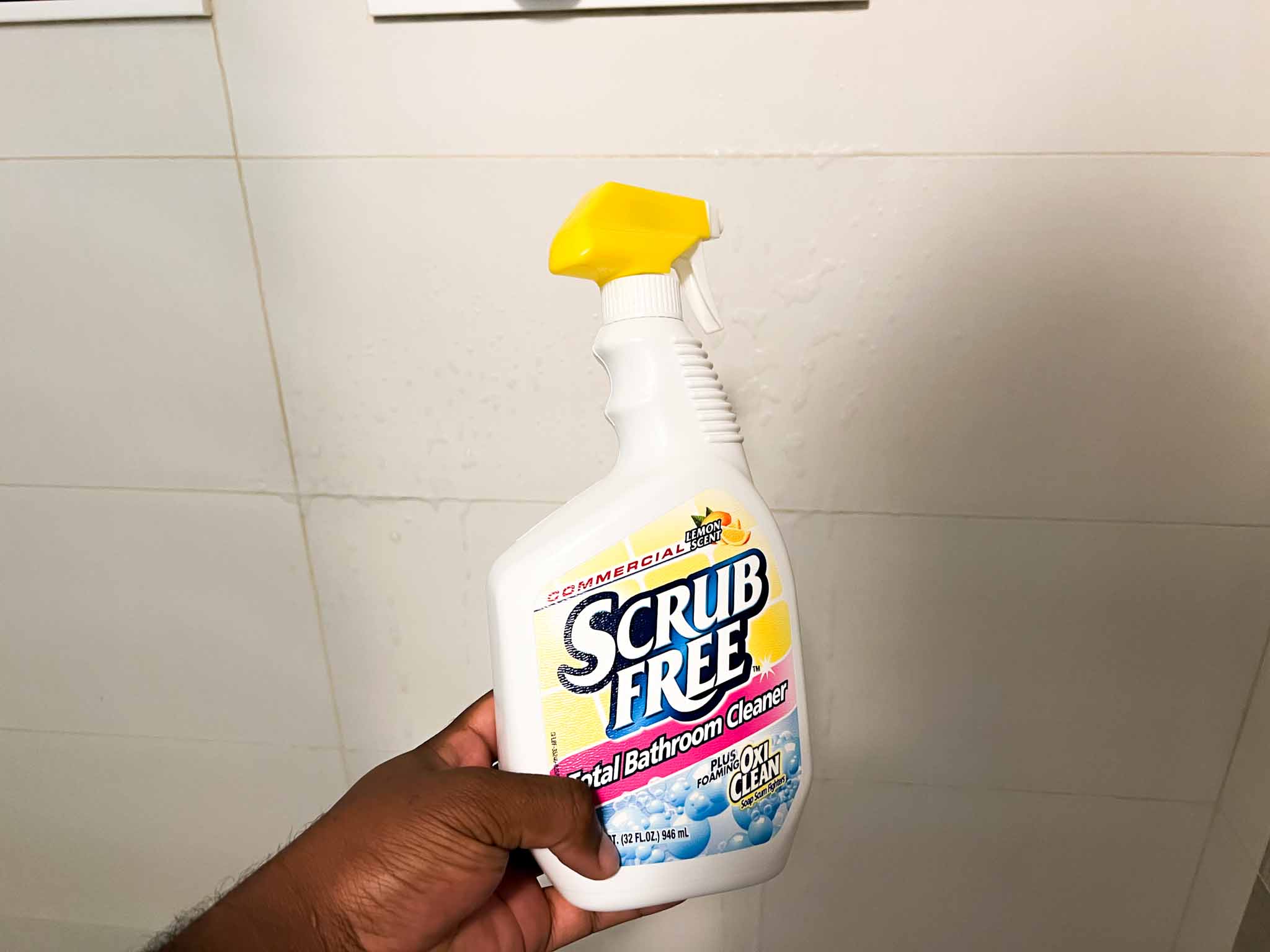 shower foam bleach soap