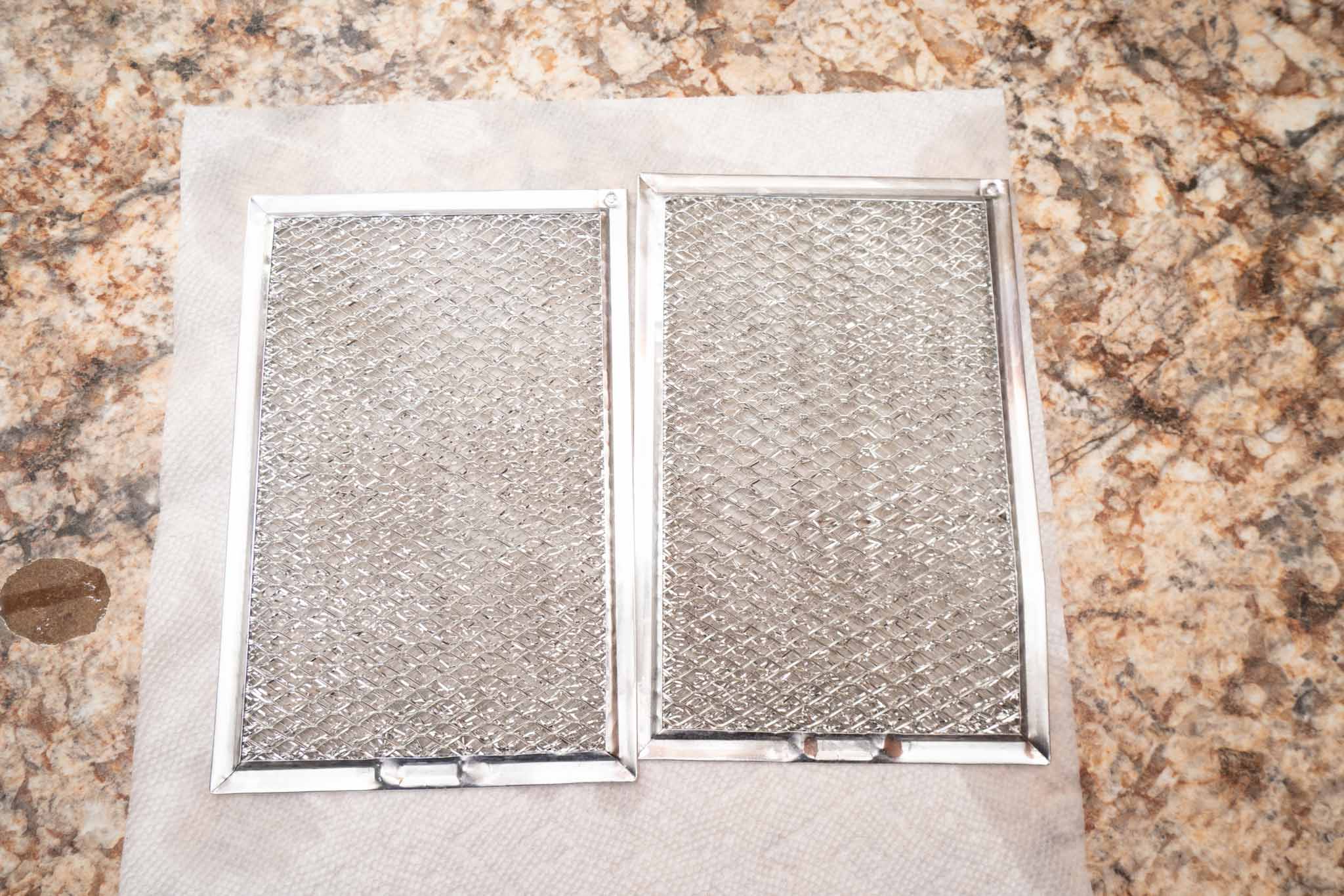 drying microwave filters
